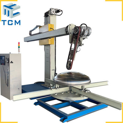 Stainless Steel Dish End Surface CNC Automatic Polishing Machine