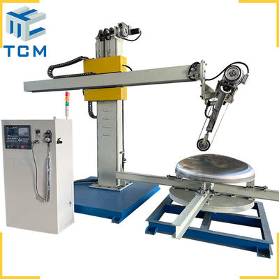 Stainless Steel Dish End Surface CNC Automatic Polishing Machine