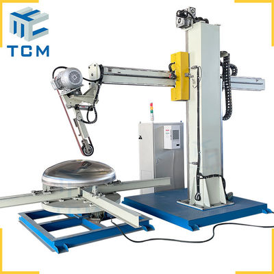 Stainless Steel Dish End Surface CNC Automatic Polishing Machine