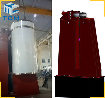 Steel Tank Shell Circumferential Welding Seam Planishing Machine