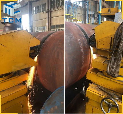 Body Circular Welded Seam Polishing Grinding Machine Steel Tank Shell Vessel