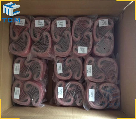 Long Life Time Tank Polishing Consumable Grit Abrasive Sanding Belts Polishing Belts