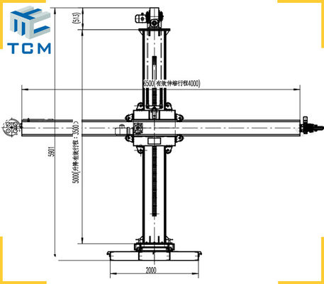 Column And Boom Manipulator TIG High Efficiency Automatic Welding Machine