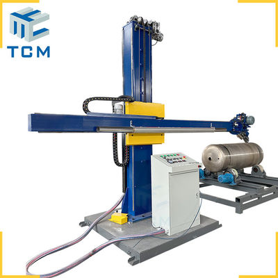 8-15m2/Hour Automatic Polishing Machine For Steel Tank Shell Surface Grinding Buffing