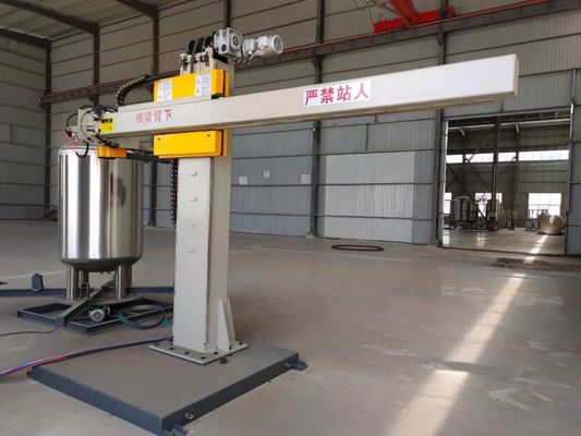Mixer And Agitator 380V 400V 415V Automatic Tank Polishing Machine