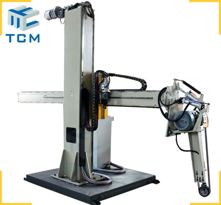 Steel Tank Lid Automatic Polisher Surface Grinding Machine Dish End Machine