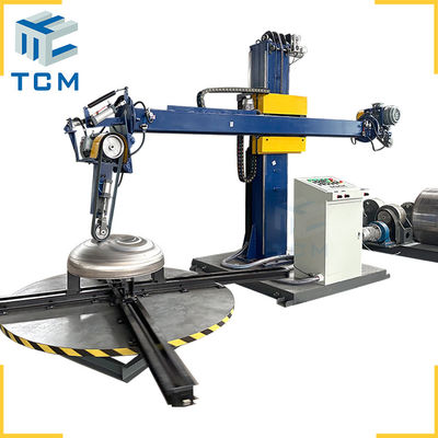Steel Vessel Head Tank Lid Automatic Dished End Polishing Machine