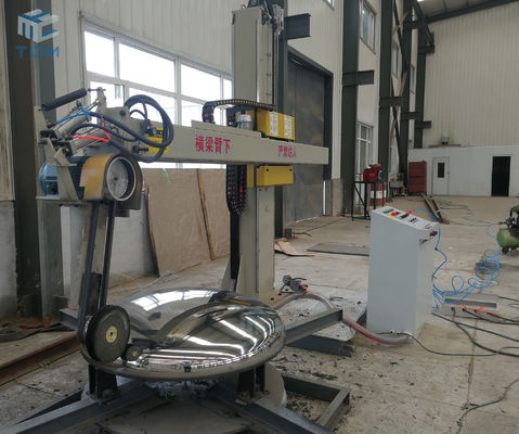 Steel Vessel Head Tank Lid Automatic Dished End Polishing Machine