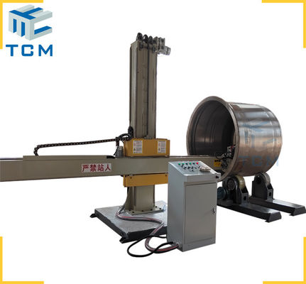 CNC Steel Vessels Interior Surface Automatic Metal Polishing Machine