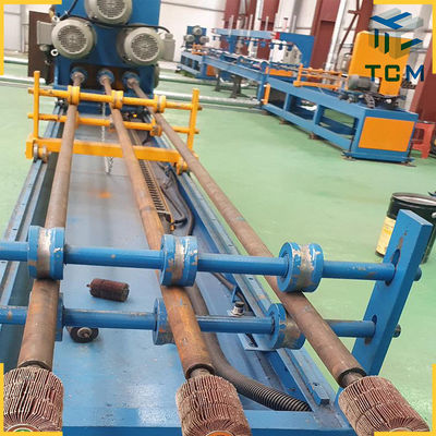 Stainless Steel Sanitary Tubes Internal Surface Mechanical Polishing Machine