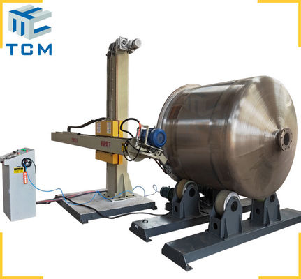 Pressure Vessel Manufacturer Use Automatic Vessel Body Polishing Grinding Machine