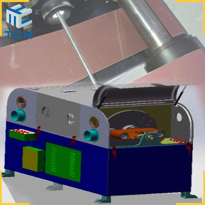 Wire Polishing Machine For Carbon Steel Alloy Aluminum Wire Surface Descaling Brighten Diameter Reduce