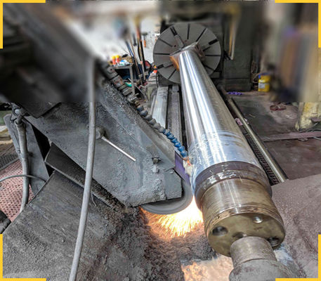 Hydraulic Cylinder Chromed Rod Surface Automatic Grinding Linishing Machine