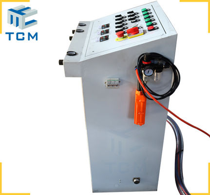 2 In 1 Automatic Polishing Machine For Steel Cylinder Tank Cap Surface Grinding Buffing