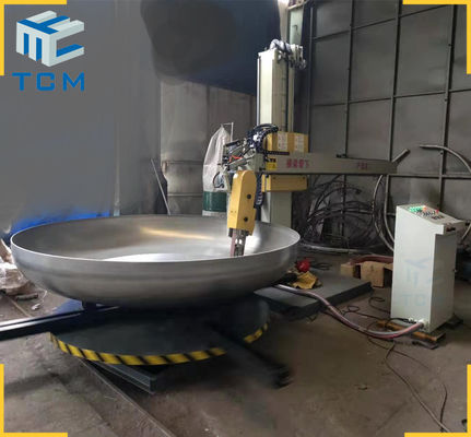 Metal Surface Polishing Machine Steel Tank Cover Polishing Machine