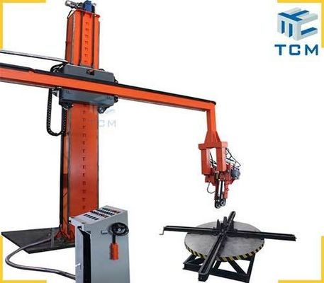 Industrial Steel Pressure Vessel Automatic Dished End Polishing Machine