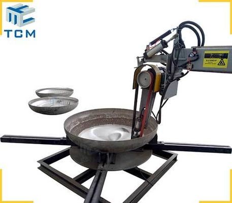 Interior Surface Steel Dish End Automatic Grinding And Polishing Machine