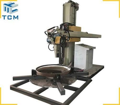 Interior Surface Steel Dish End Automatic Grinding And Polishing Machine