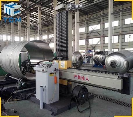 Stainless Steel Tank Shell Mirror Surface Automatic Buffing Machine