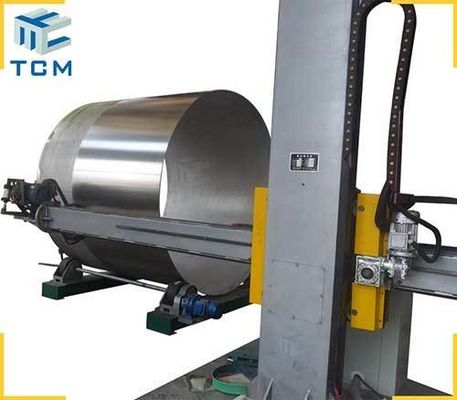 400V 415V 380V Automatic Stainless Steel Tank Vessel Surface Polishing Machine