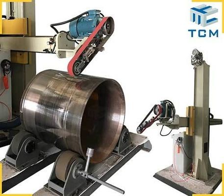 400V 415V 380V Automatic Stainless Steel Tank Vessel Surface Polishing Machine