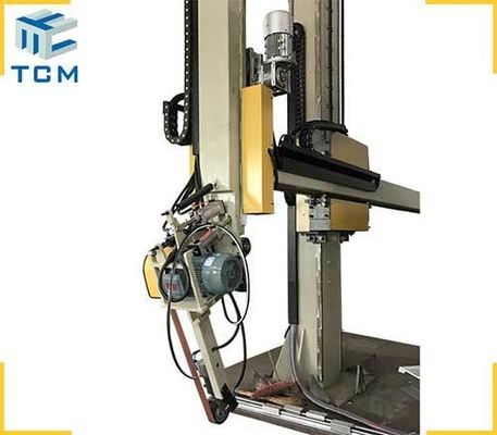 380V 415V Steel Metal Vertical Tank Dished End Polishing Machine Grinding Equipment