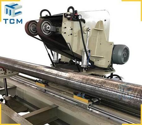 Exterior Surface Automatic Pipe Polishing Machine 380V 400V 415V