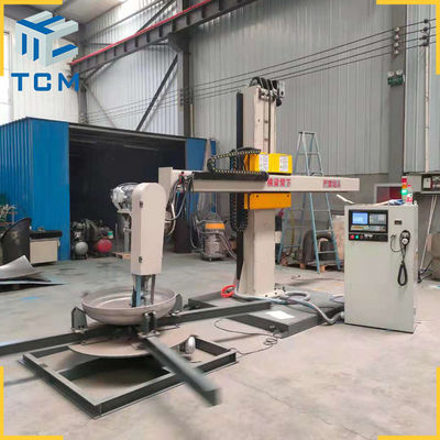 Full Automatic CNC Polishing Machine Steel Tank Cap Dished End Polishing Machine