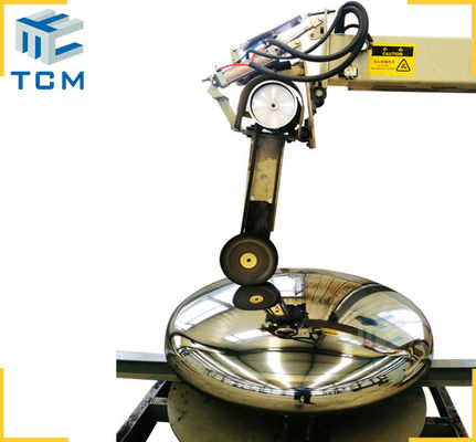 380V 400V 415V Steel Dish End Making Machine CNC Polishing Machine