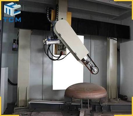 SIEMENS Automation Steel Dish Head Surface CNC Polishing Machine Grinding Machine