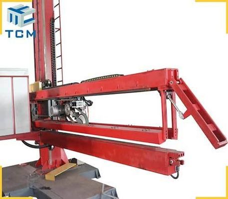 Automatic Weld Seam Finishing Machine For SS Tank Longitudinal Welding Seam Removal And Welding Line