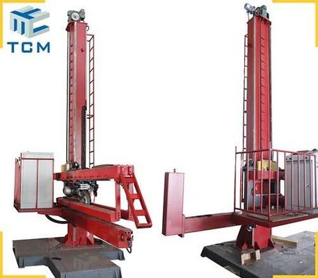 Automatic Weld Seam Finishing Machine For SS Tank Longitudinal Welding Seam Removal And Welding Line
