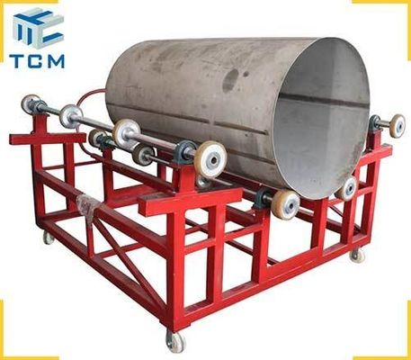 Automatic Weld Seam Finishing Machine For SS Tank Longitudinal Welding Seam Removal And Welding Line