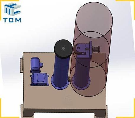 400V 415V 380V Steel Tank Shell Surface Circular Welded Joints Planishing Machine