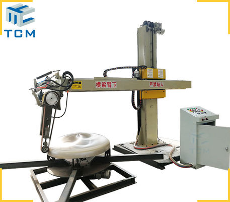 Semi Automatic CNC Stainless Steel Pot Mirror Polishing Machine Head Polisher