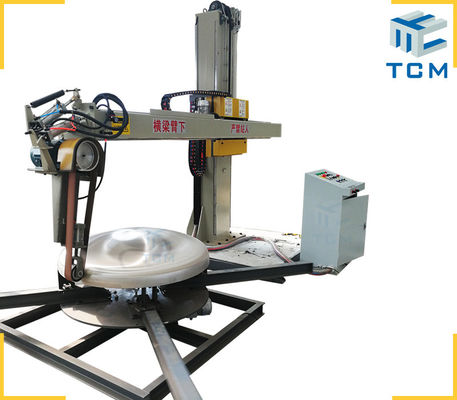 Automatic Polishing Machine For Storage Tanks Covers Internal And External Polishing Buffing