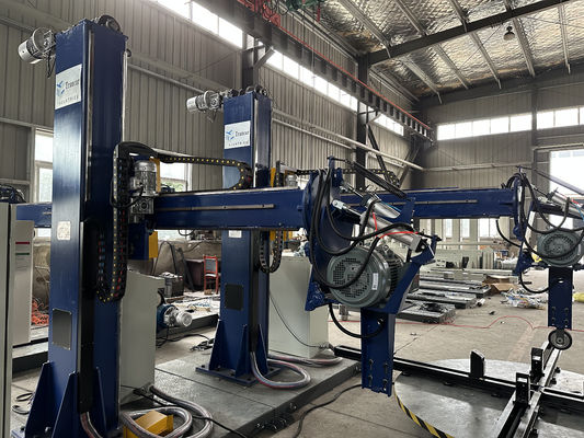 400V 415V 380V Automatic Stainless Steel Tank Vessel Surface Polishing Machine