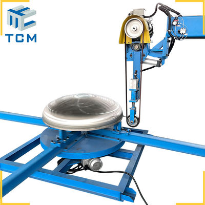 Steel Dish And Tank Surface SIEMENS CNC Fully Automatic Polishing Machine