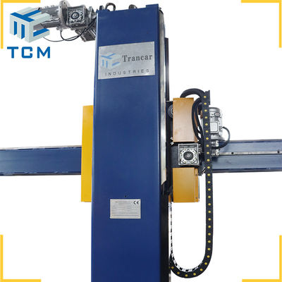 Steel Tank Shell And Bottom Surface Automatic Polishing Machine For Stainless Steel