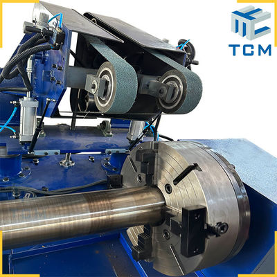 Metal Hydraulic Cylinder Chromed Rod Exterior Surface Automatic Stainless Steel Pipe Polisher
