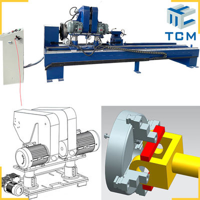 Hydraulic Shafts Cylinder Rods Automatic Pipe Polishing Machine