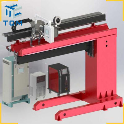 Steel Tank Cylinder Shell Longitudinal Seam TIG Welding Machine Tank Welder