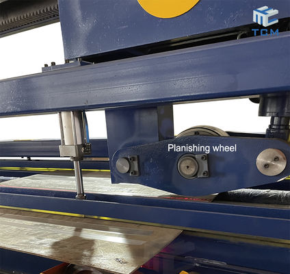 PLC Automatic Weld Planisher For Steel Sheet Tank Shell Surface Longitudinal Welds Finishing