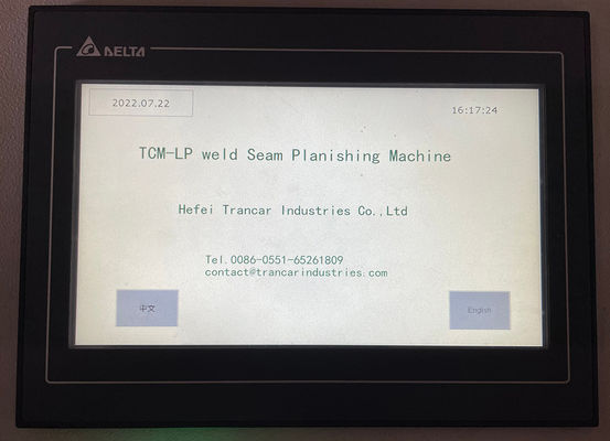 Steel Sheet Longitudinal Welding Seam Crushing Machine PLC Automatic Welding Planisher