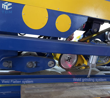 Longitudinal Welding Seam PLC CE Automatic Grinding And Polishing Machine