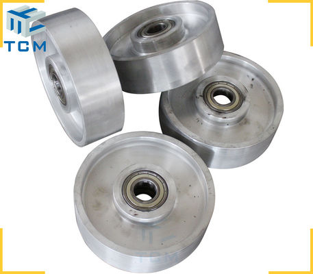 150x50mm Long Life Time Rollers And Wheels For Steel Tank Polishing Machine