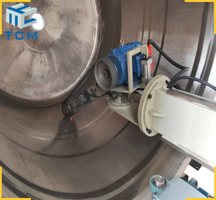 Steel Tank Polishing Machine For Tank Shell Surface Grinding Buffing