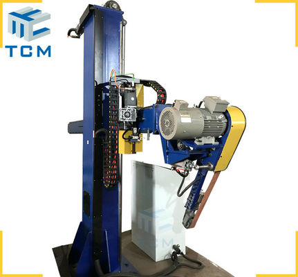 SIMENS PLC Automatic Steel Cylinder Head Polishing Dish End Machine Surface Grinder
