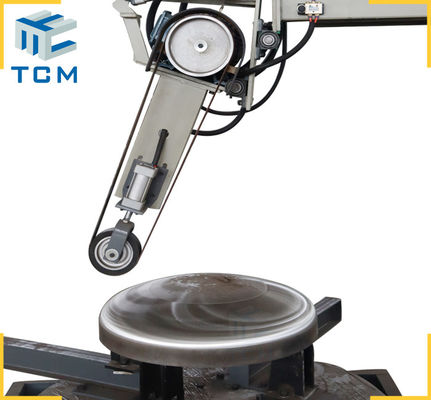 380V 400V 415V Steel Vessel Head Cylinder Cap CNC Polishing Machine Surface Grinder