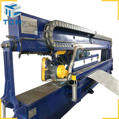 PLC Automatic Weld Planisher For Steel Sheet Tank Shell Surface Longitudinal Welds Finishing